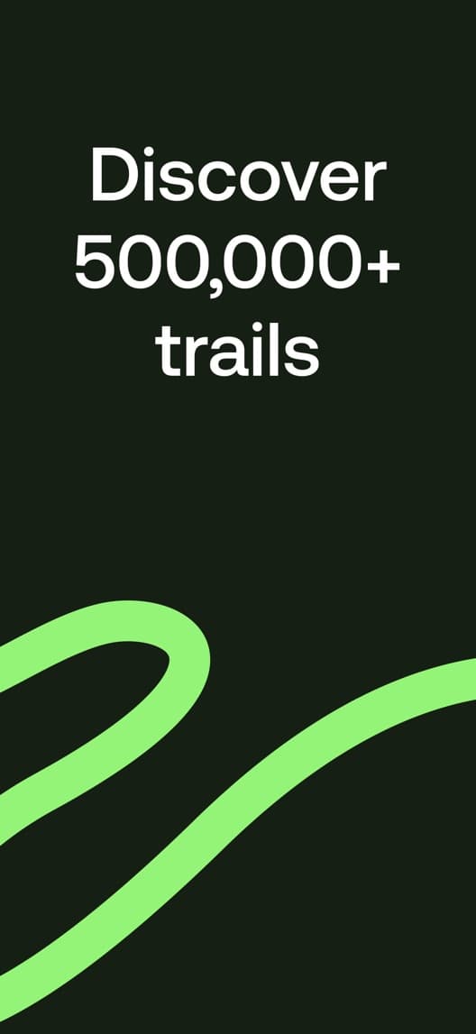 AllTrails first US iPhone App Store listing screenshot