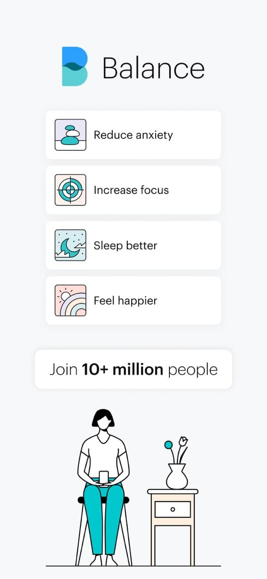 Balance first US iPhone App Store listing screenshot