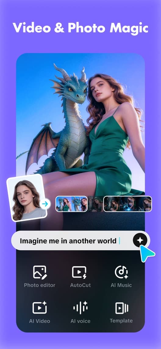 CapCut first US iPhone App Store listing screenshot