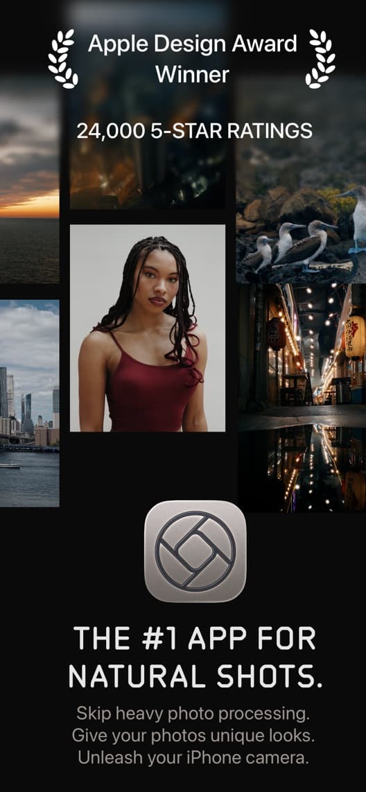 Halide first US iPhone App Store listing screenshot