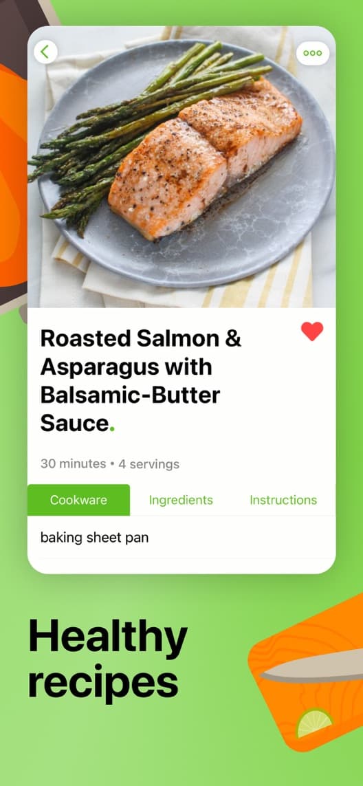 Mealime first US iPhone App Store listing screenshot