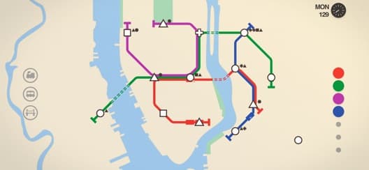 Mini Metro first US iPhone App Store listing screenshot