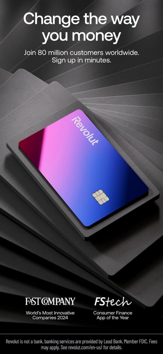 Revolut first US iPhone App Store listing screenshot