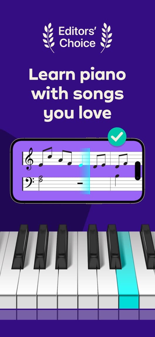 Simply Piano first US iPhone App Store listing screenshot