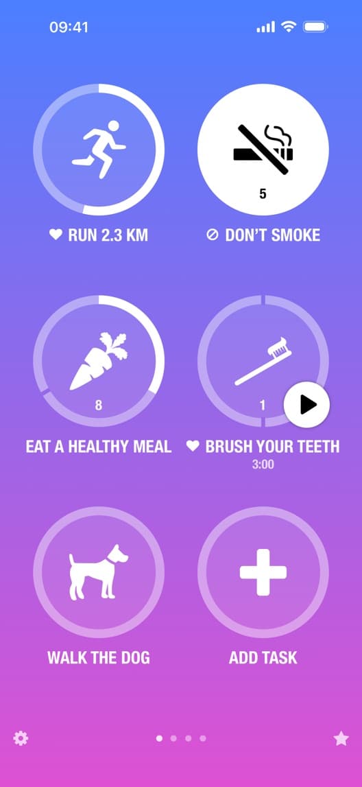 Streaks first US iPhone App Store listing screenshot