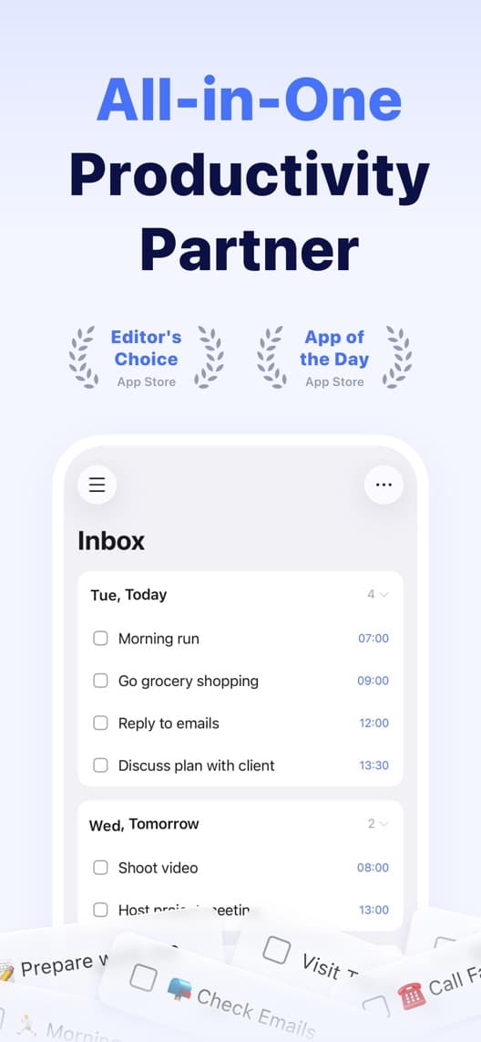 TickTick first US iPhone App Store listing screenshot