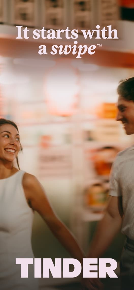Tinder first US iPhone App Store listing screenshot