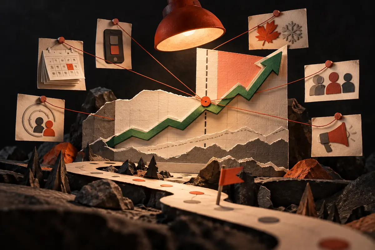 A conceptual improvement path connects a growth chart to evidence and acquisition sources.